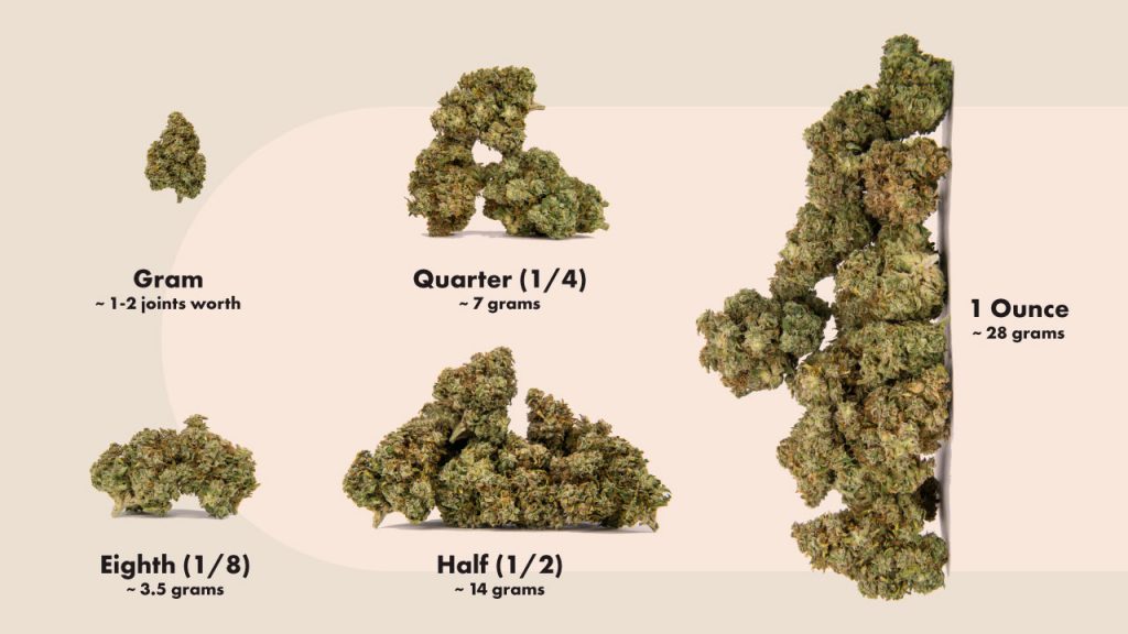 Here is the Definitive Guide to Weed Weights