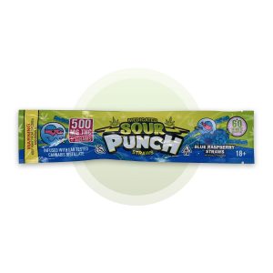 Sour Punch (Blue Raspberry Straws) - 500THC