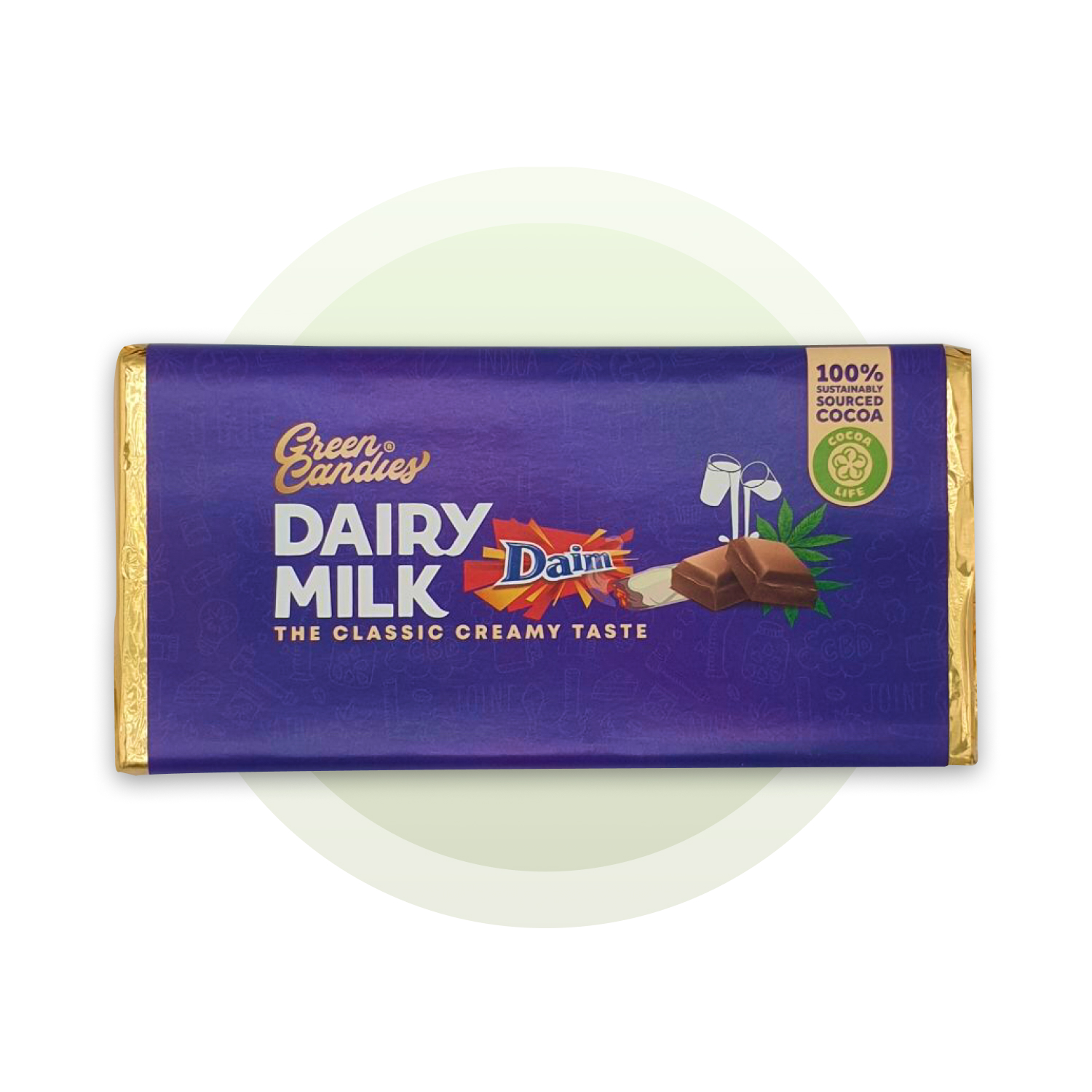 Dairy Milk Daim Chocolate - 500THC